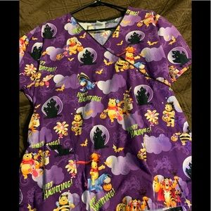 Halloween scrub tops